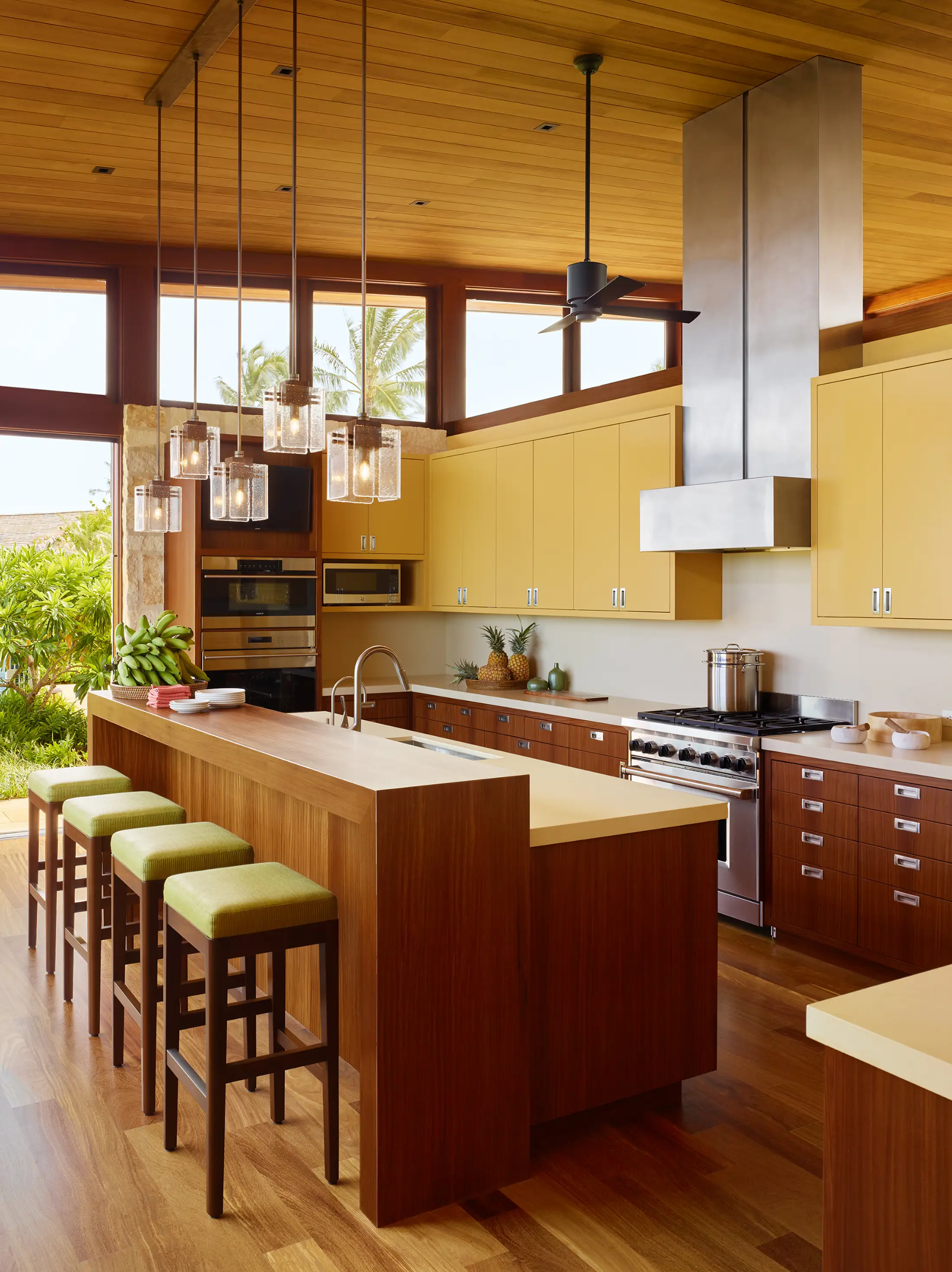 Custom Kauai Construction Kitchen Area