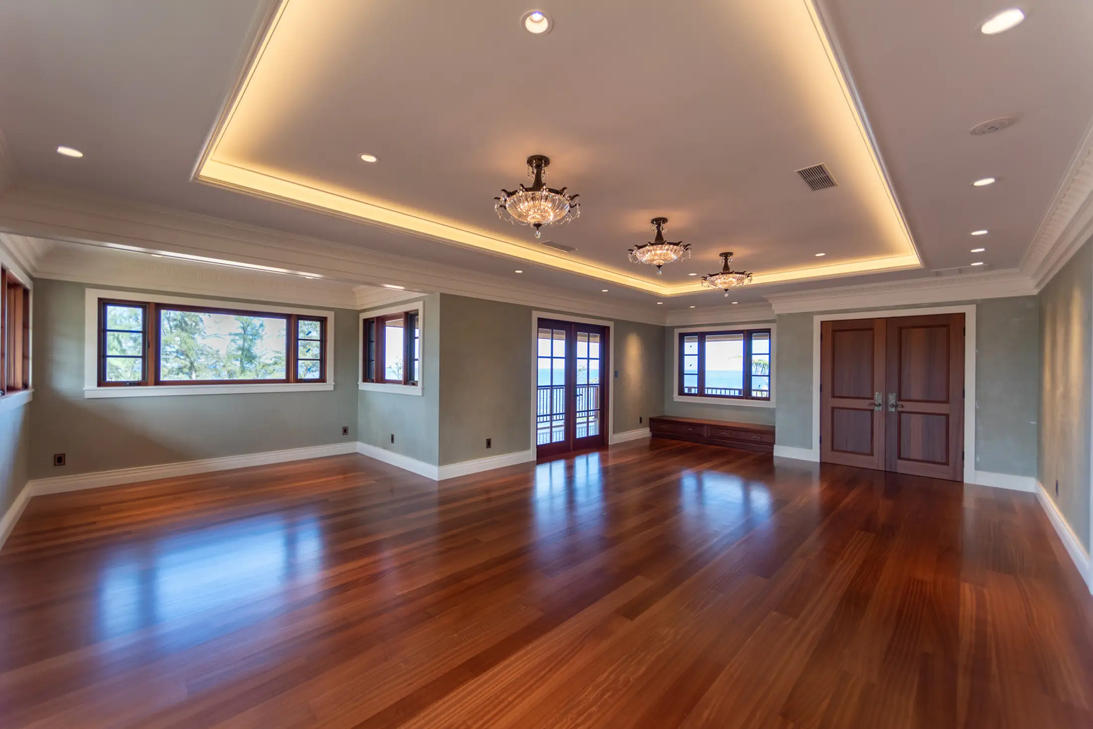 Kealia Kai Custom Home Entertaining Space