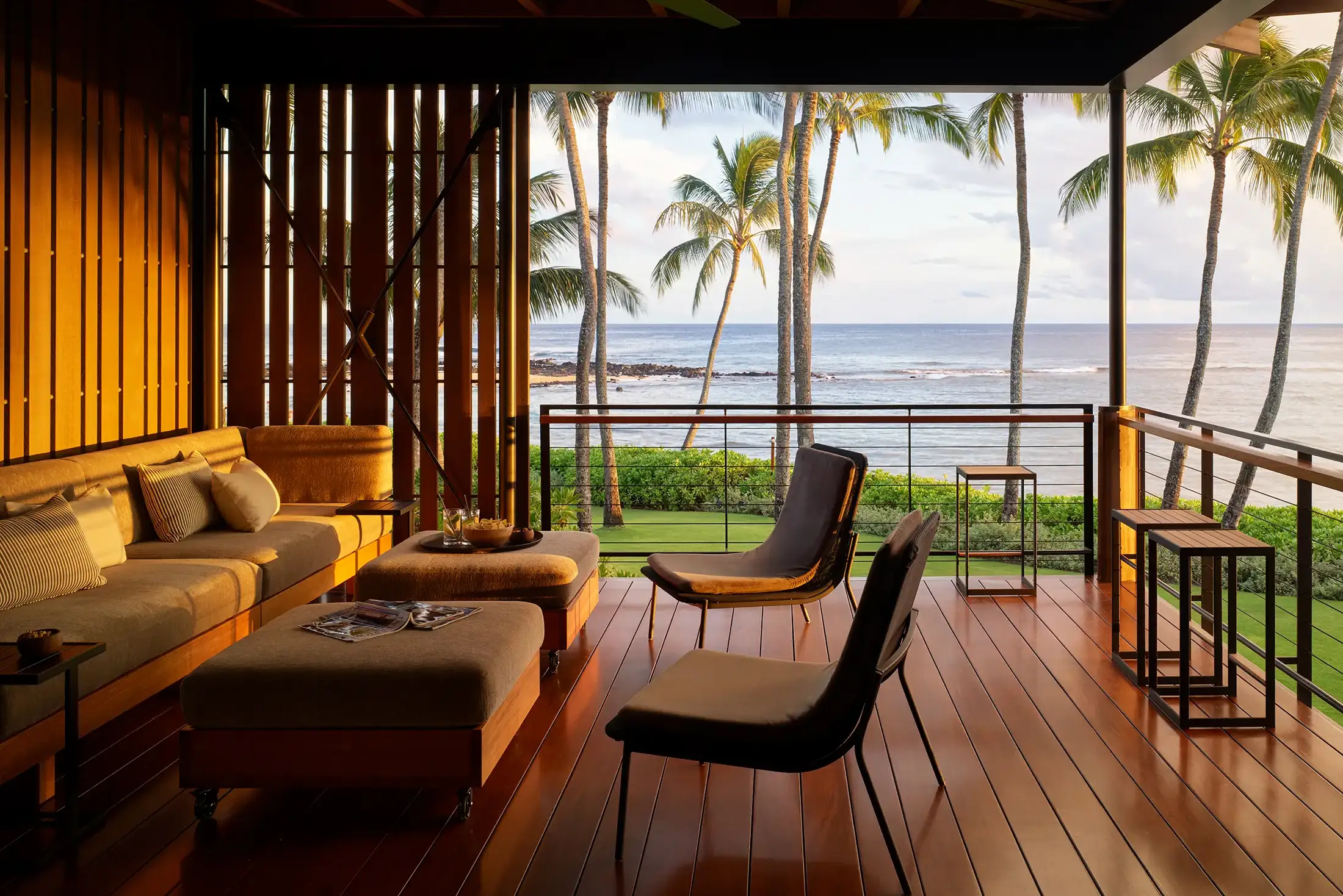 Poipu Custom Home Hale Nukumoi Lanai